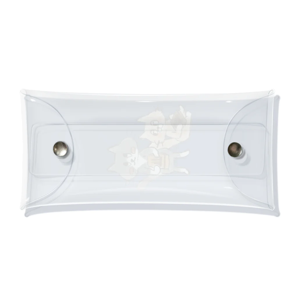 くつしたねこのかりんばにゃんこ Clear Multipurpose Case
