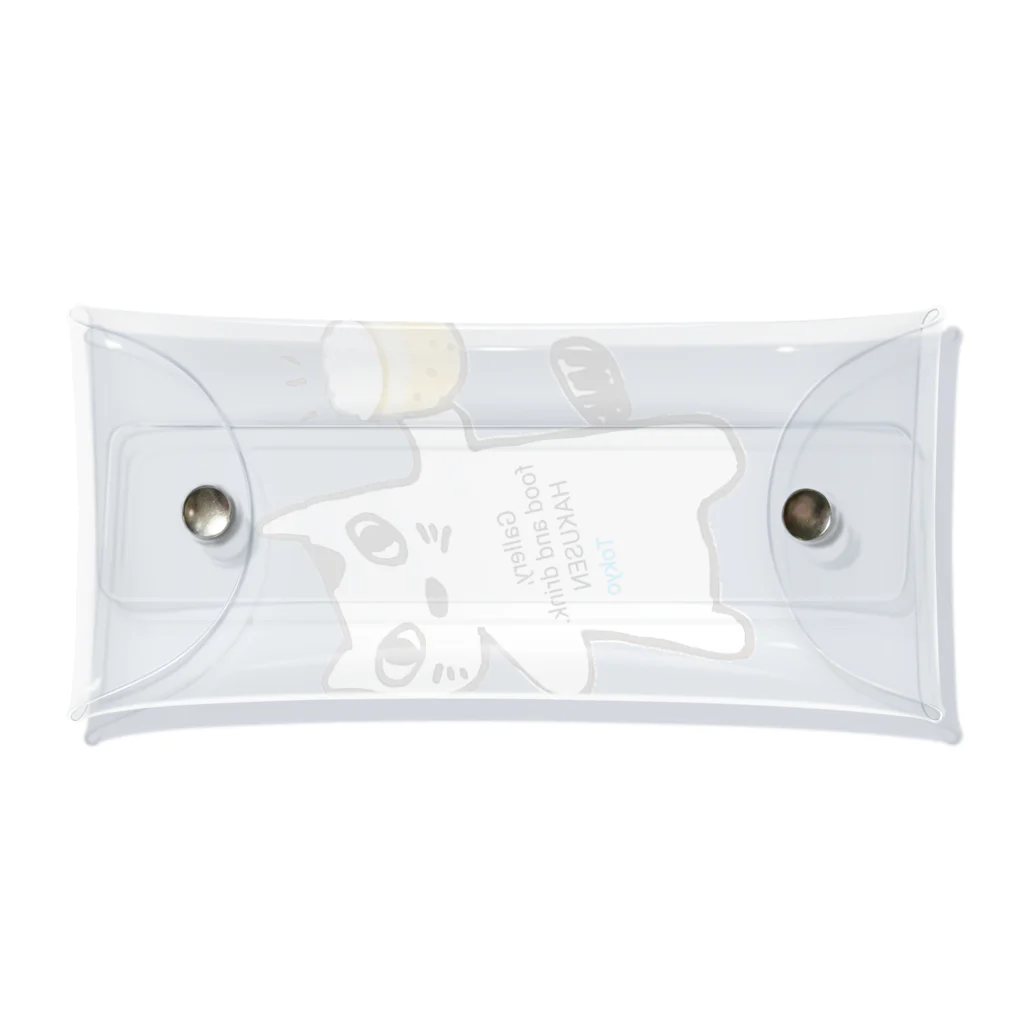 ギャラリーとお料理とお酒　はくせんのにゃんたろ第三弾 Clear Multipurpose Case