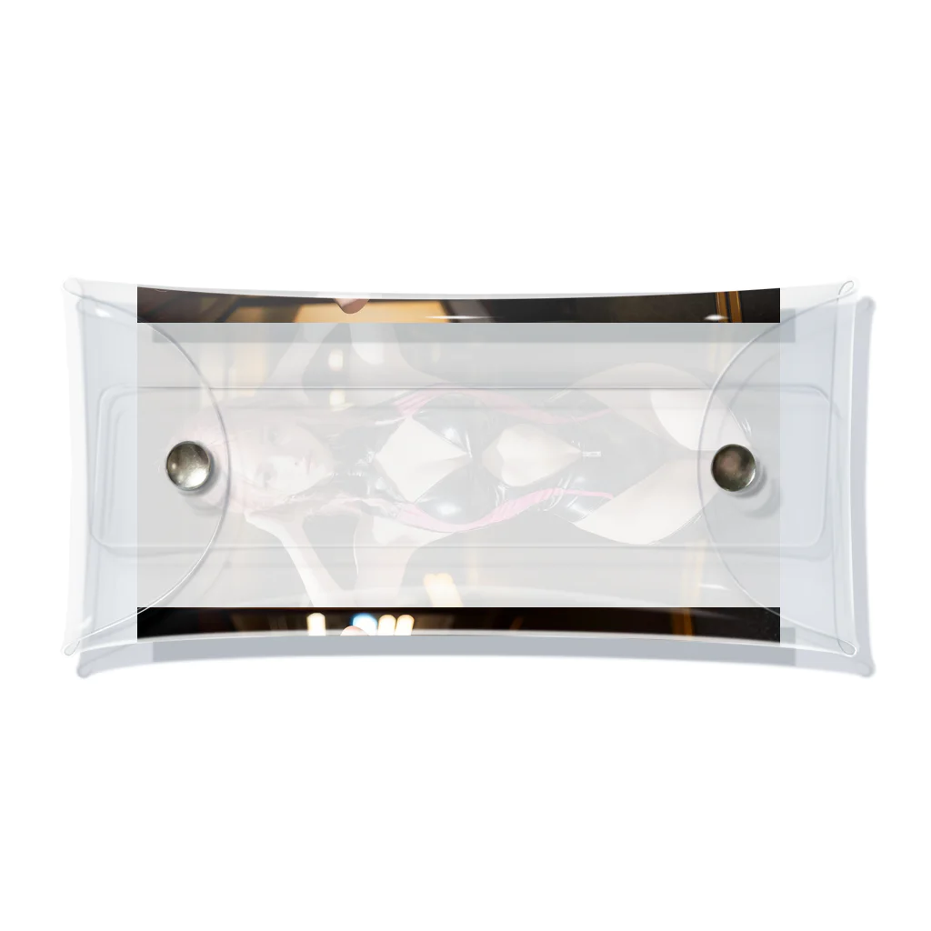 AI Lucy(ルーシー)のレザーファッションの彼女 Clear Multipurpose Case