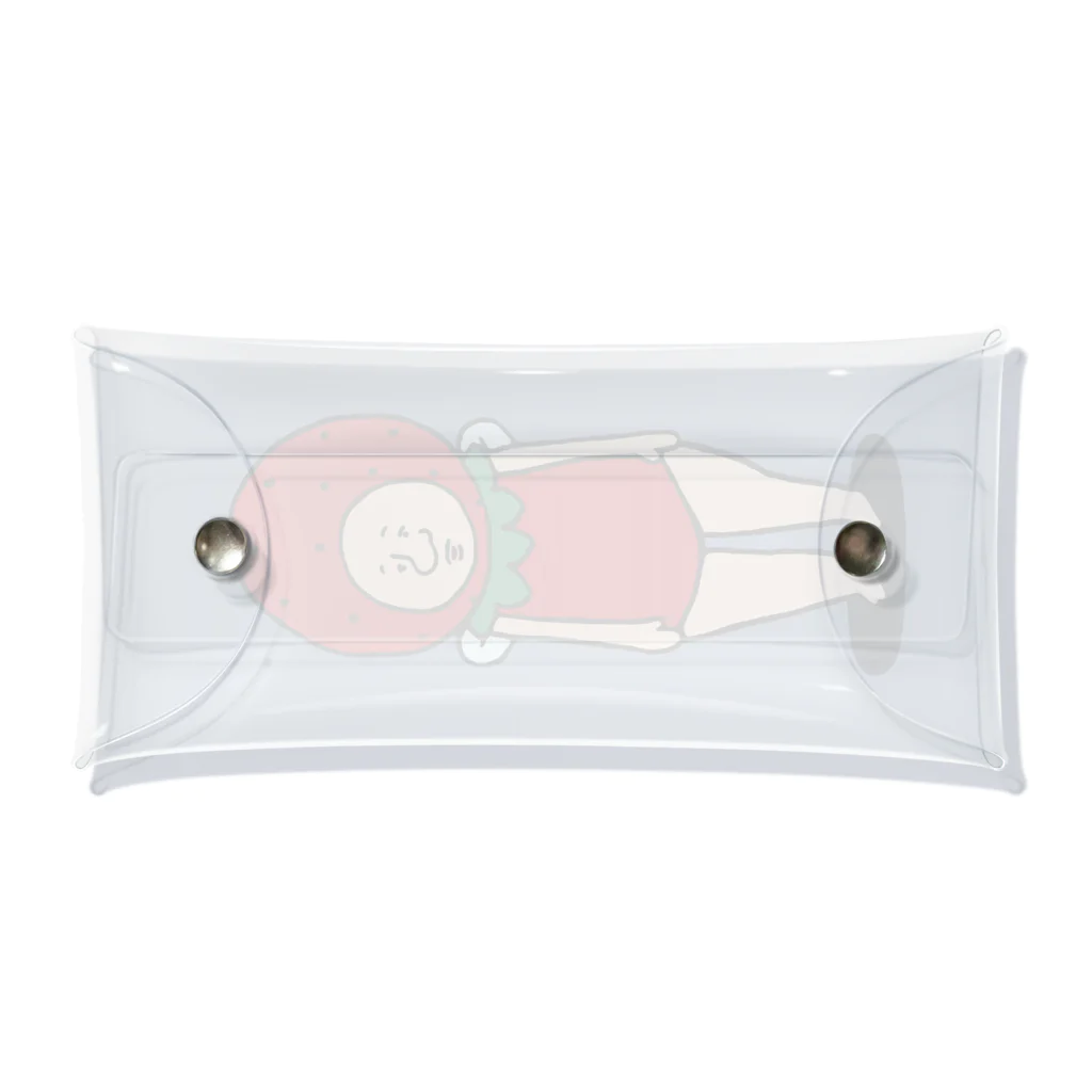 【Yuwiiの店】ゆぅぅぃーのいちごの妖精さん　ひとり Clear Multipurpose Case