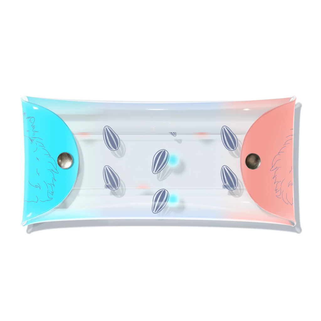 nikia-にきあのふんわり可愛いハムスター Clear Multipurpose Case