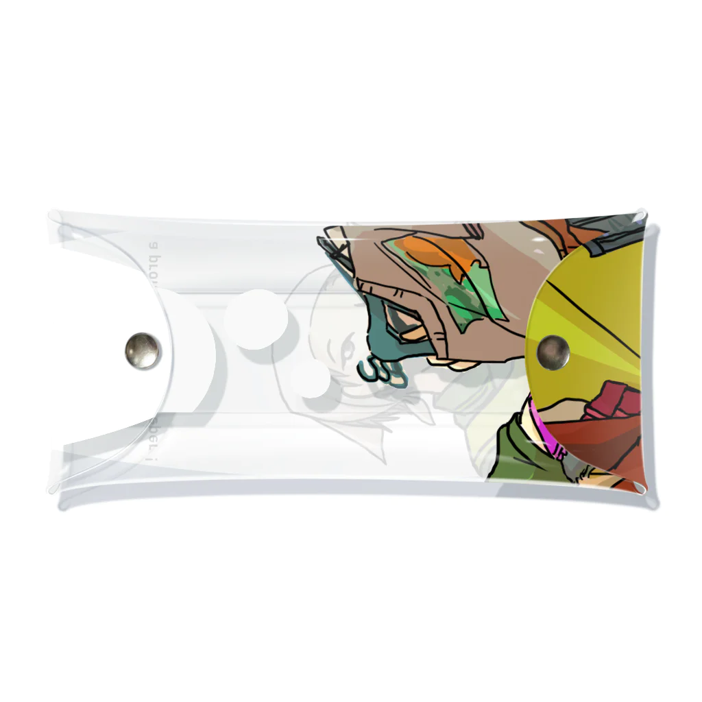 ハウスキーパー応援団のホスピ神ワンリキさんの秘密道具入れ Clear Multipurpose Case