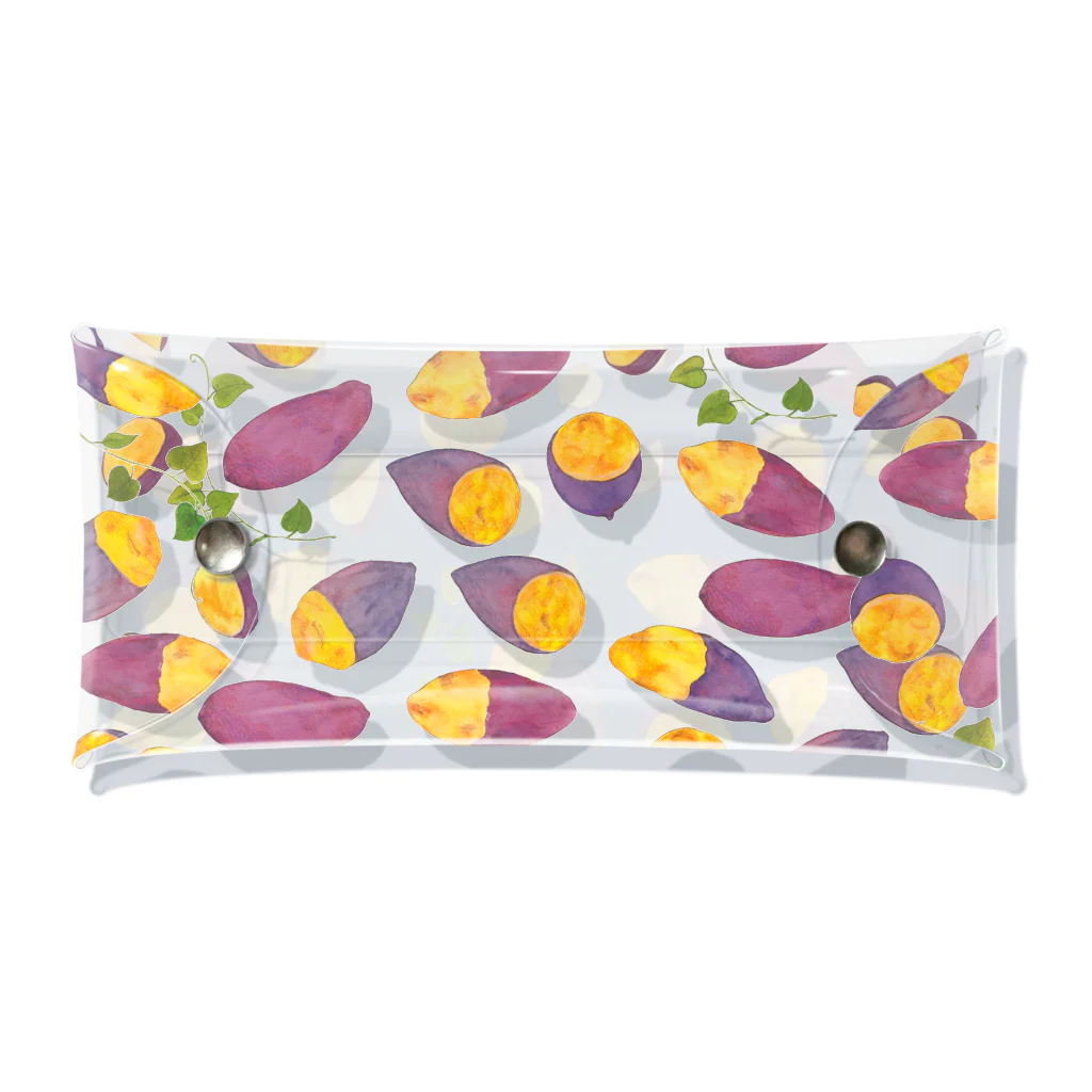 坂之下しまのごろごろ焼き芋 Clear Multipurpose Case