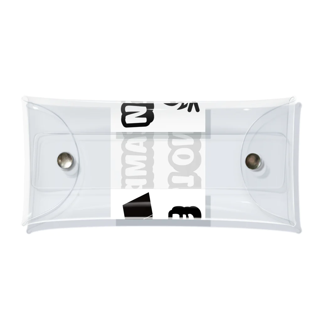 アウトドアデザインのNO CAMP NO LIFE Clear Multipurpose Case