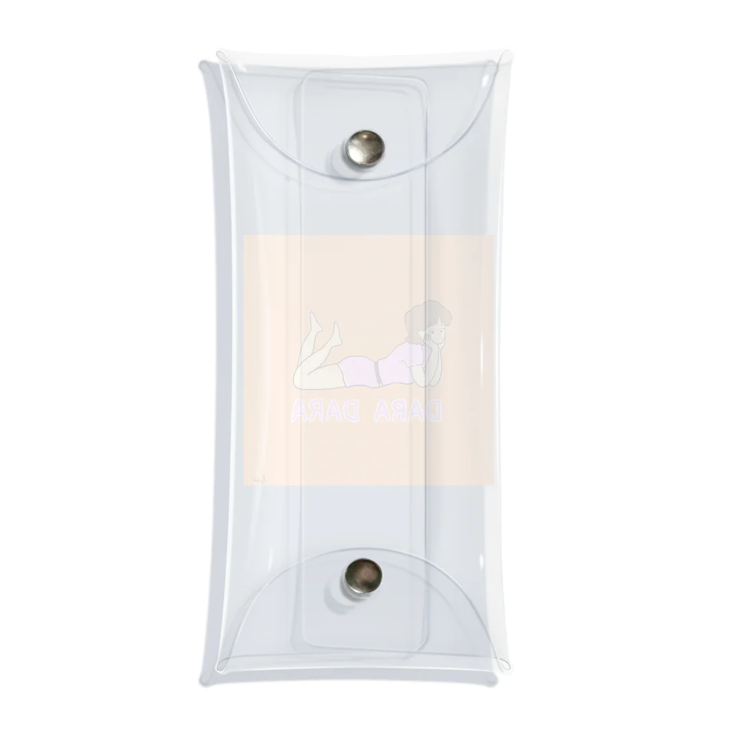 フジスケッチ | fuji sketchのダラダラ Clear Multipurpose Case