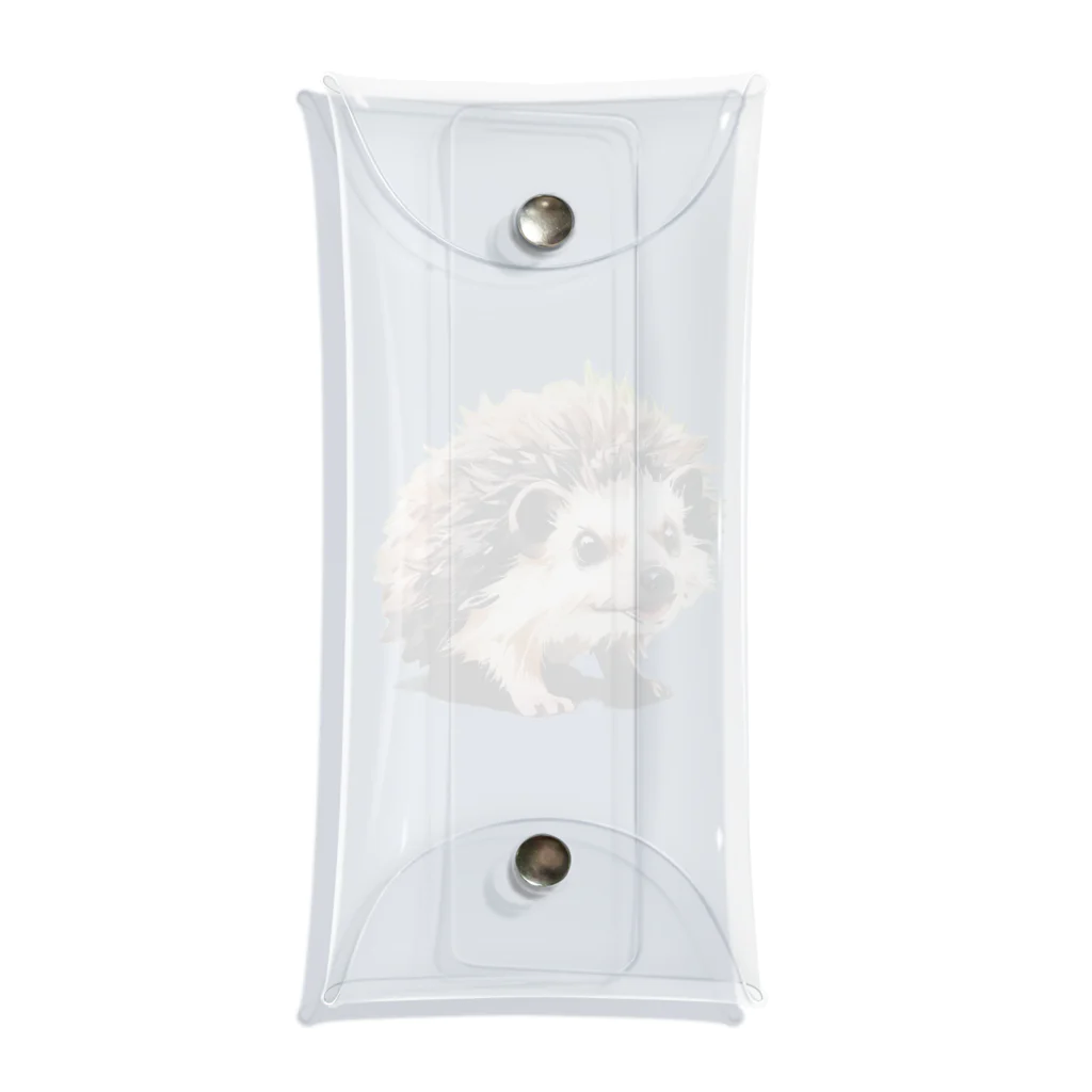 AQUAの可愛らしいハリネズミ🦔 Clear Multipurpose Case