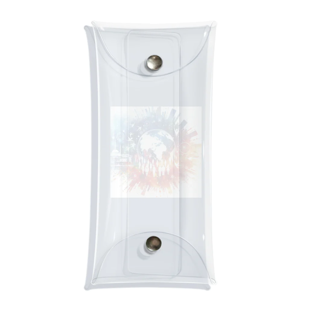 ReoGoodの雑貨箱の【大阪・関西万博2025】限定デザイングッズ Clear Multipurpose Case