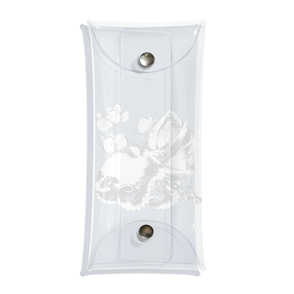 ジンボアユミのタコと水晶とヤマノイモ Clear Multipurpose Case