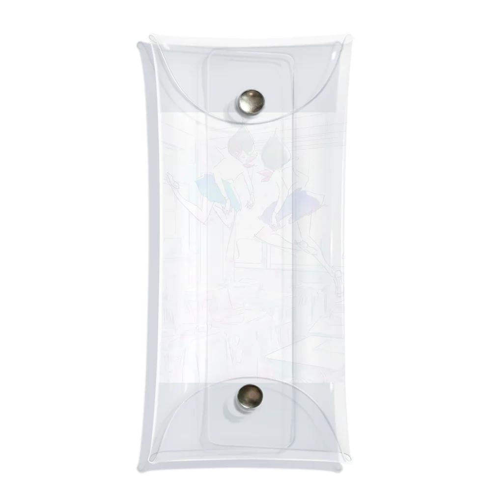 yananyokinyokiの四月の浮遊 Clear Multipurpose Case
