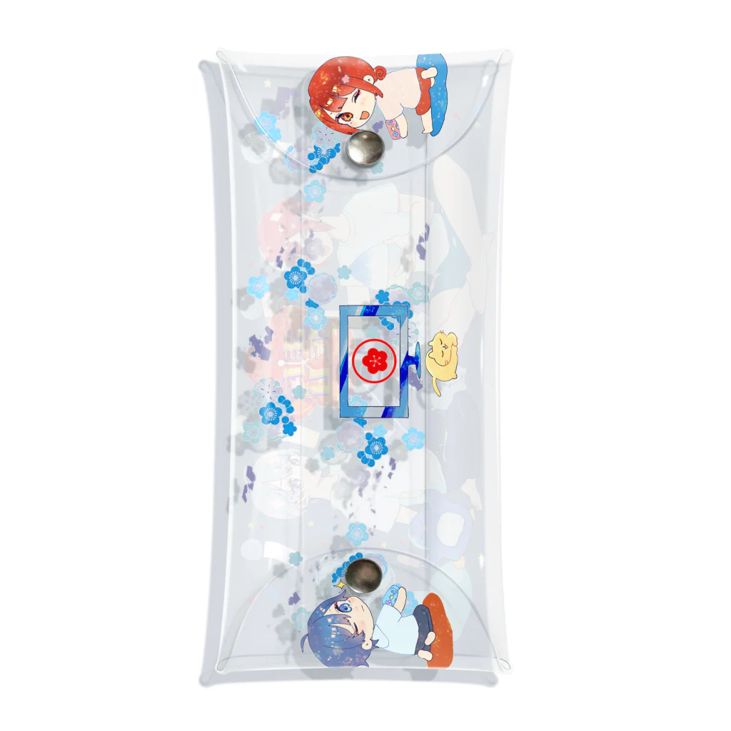 津軽の涼風のクリアマルチケース Clear Multipurpose Case