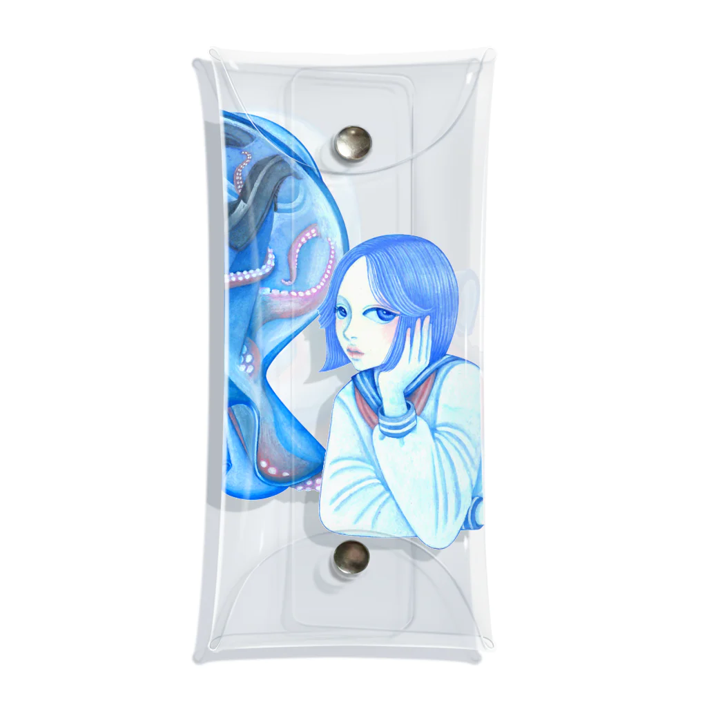 ヤマダ チカのステイホーム少女 Clear Multipurpose Case