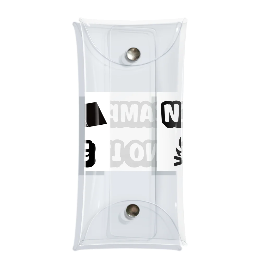 アウトドアデザインのNO CAMP NO LIFE Clear Multipurpose Case
