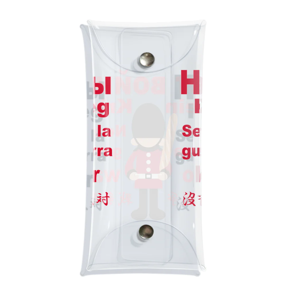キッズモード某のНет войны　パンと衛兵  (戦争反対Vr) Clear Multipurpose Case