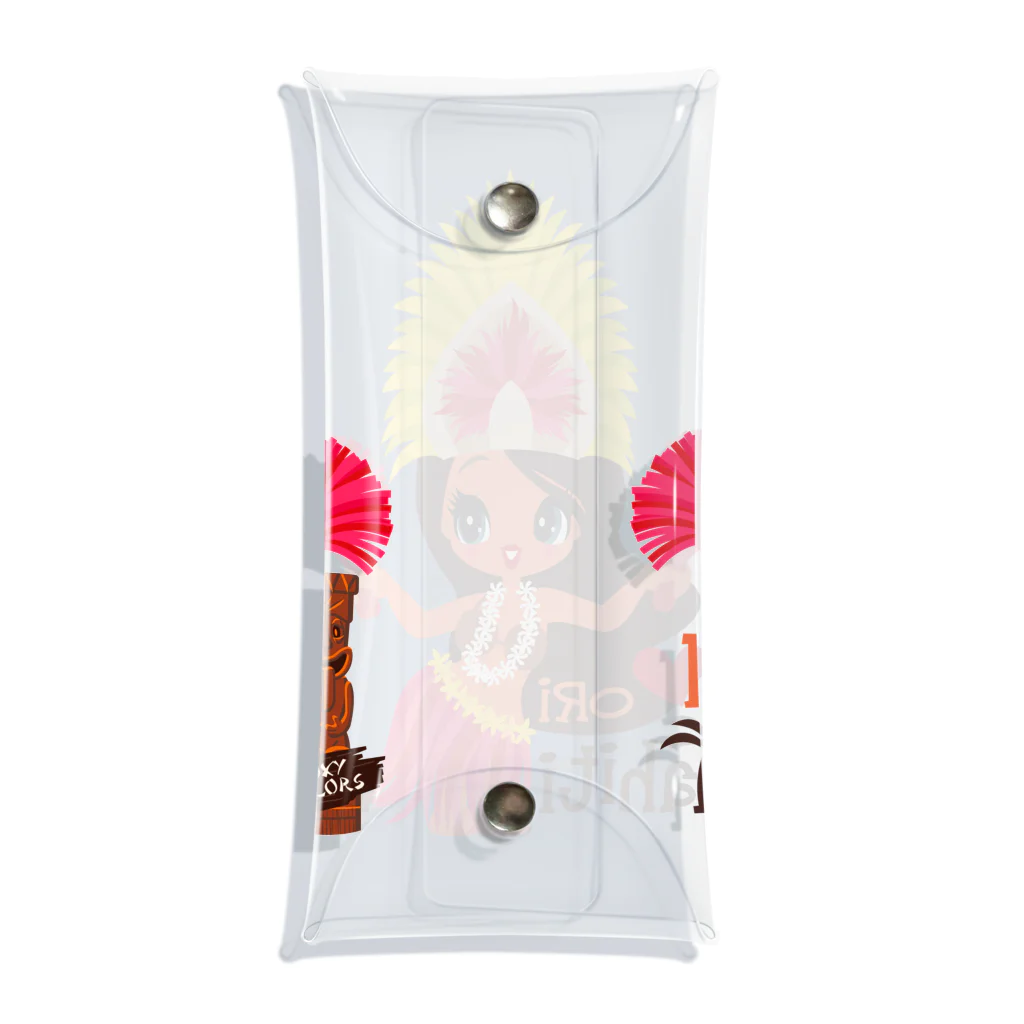 FOXY COLORSのOri Tahiti タヒチアンダンス Clear Multipurpose Case