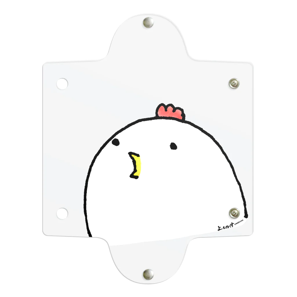 Cɐkeccooのよいものです-ぺこぺことり Clear Multipurpose Case