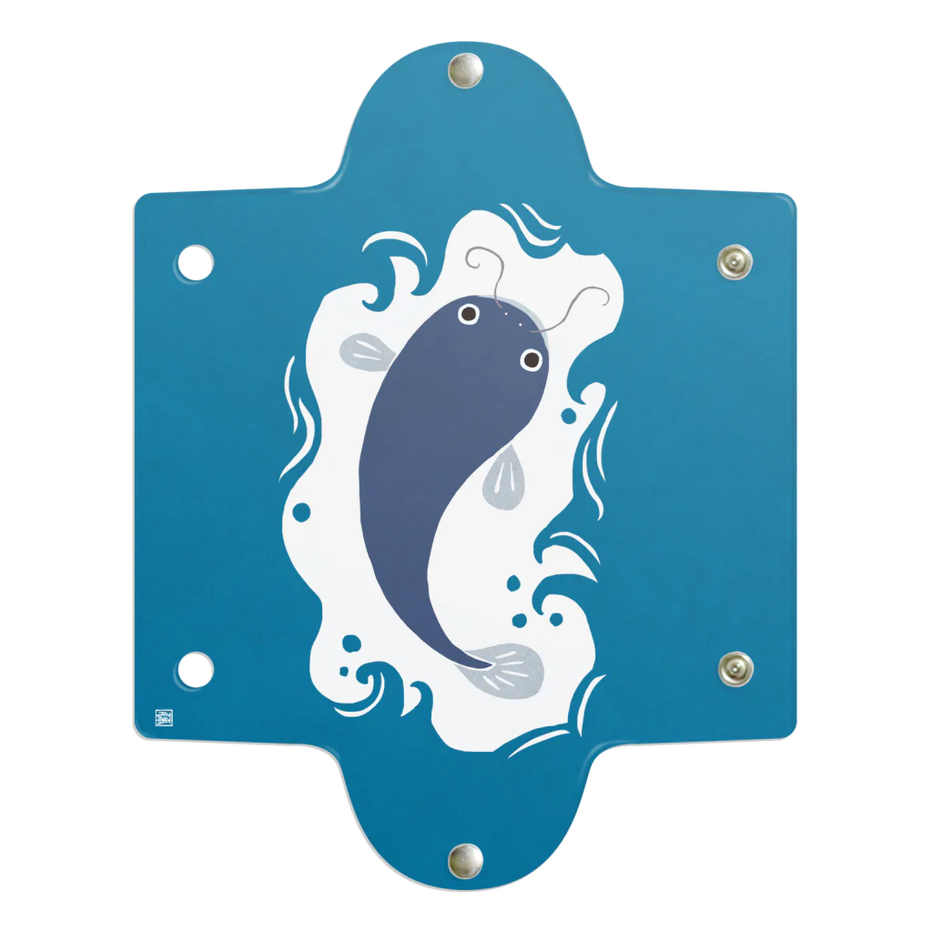 なまず・大 / おばけ商店 ( fujinami_uzura )のクリアマルチケース通販