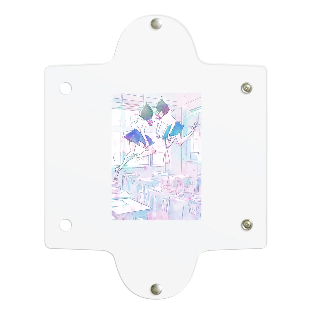 yananyokinyokiの四月の浮遊 Clear Multipurpose Case