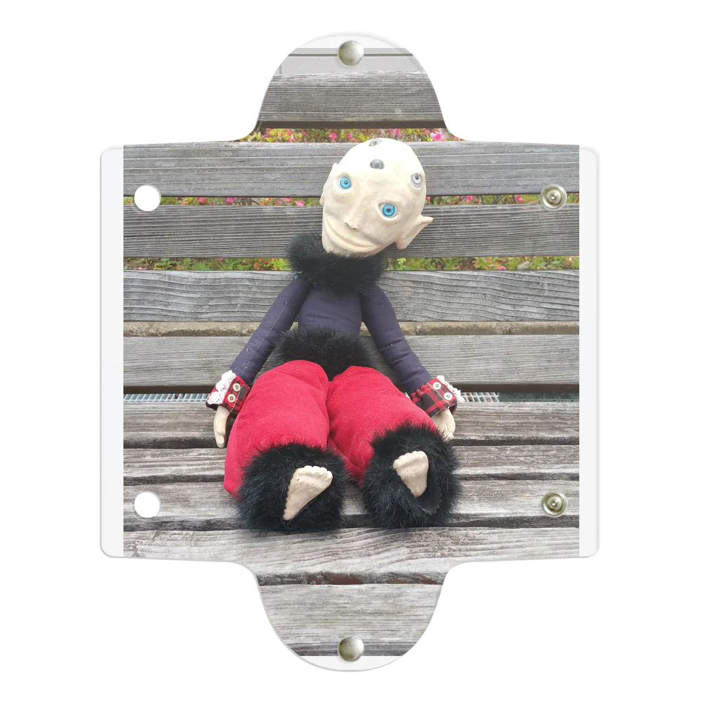 ゆうたっとのお店のマダラ君 Clear Multipurpose Case