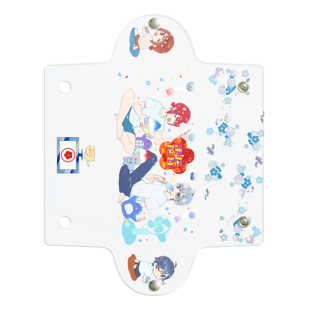 津軽の涼風のクリアマルチケース Clear Multipurpose Case