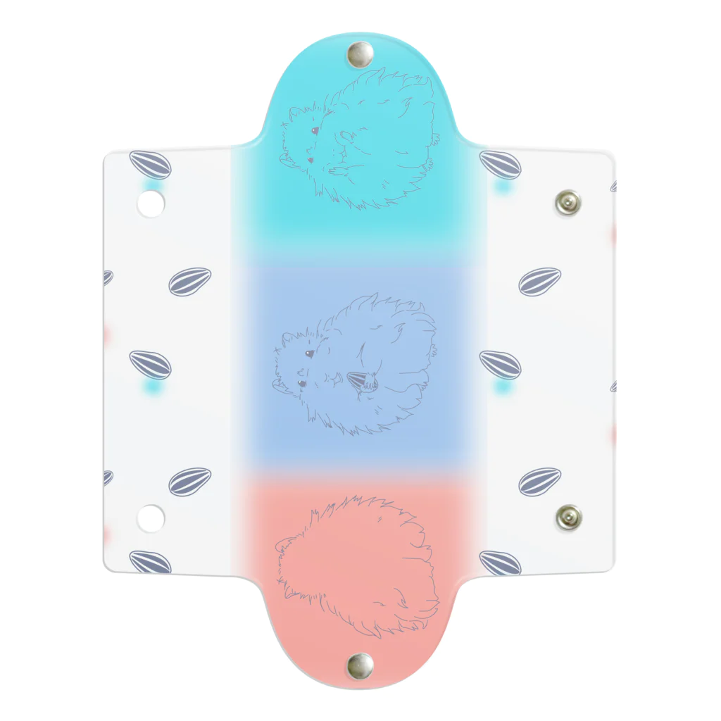 nikia-にきあのふんわり可愛いハムスター Clear Multipurpose Case