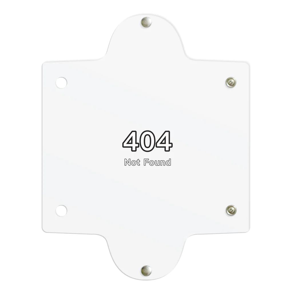 生きづらさお助けやさんのERROR：404 Not Found Clear Multipurpose Case