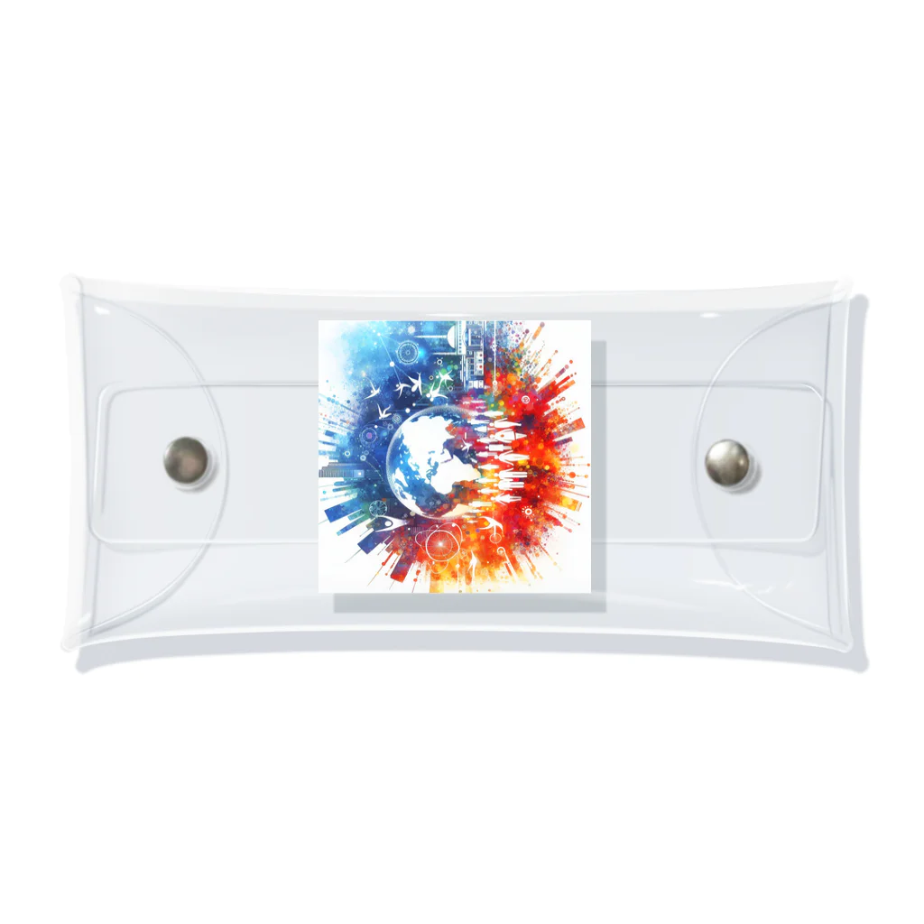 ReoGoodの雑貨箱の【大阪・関西万博2025】限定デザイングッズ Clear Multipurpose Case