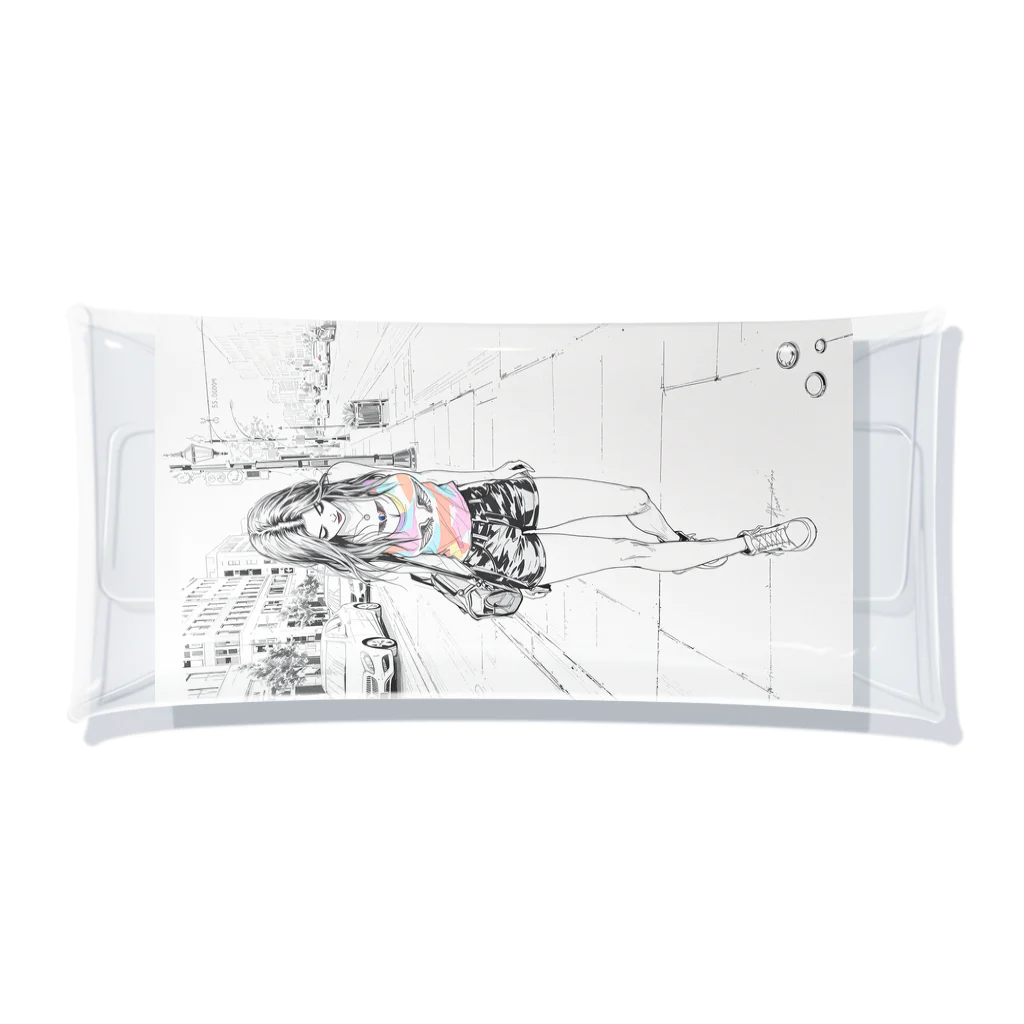 OtoAの隠れた宝石を探す人 Clear Multipurpose Case