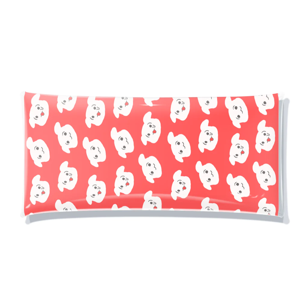 にくまん子のよよがいっぱい Clear Multipurpose Case
