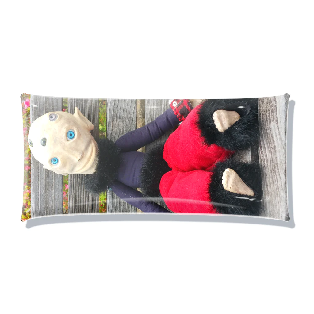 ゆうたっとのお店のマダラ君 Clear Multipurpose Case