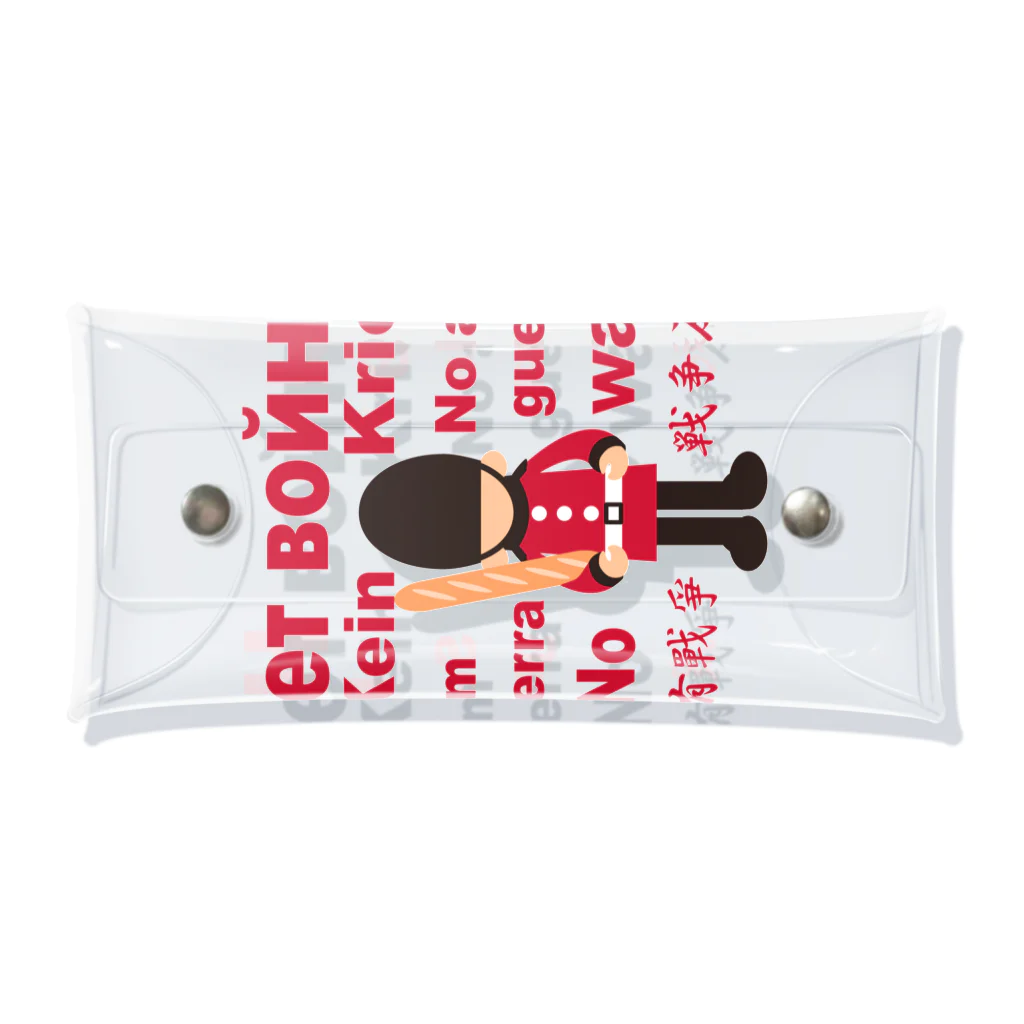 キッズモード某のНет войны　パンと衛兵  (戦争反対Vr) Clear Multipurpose Case