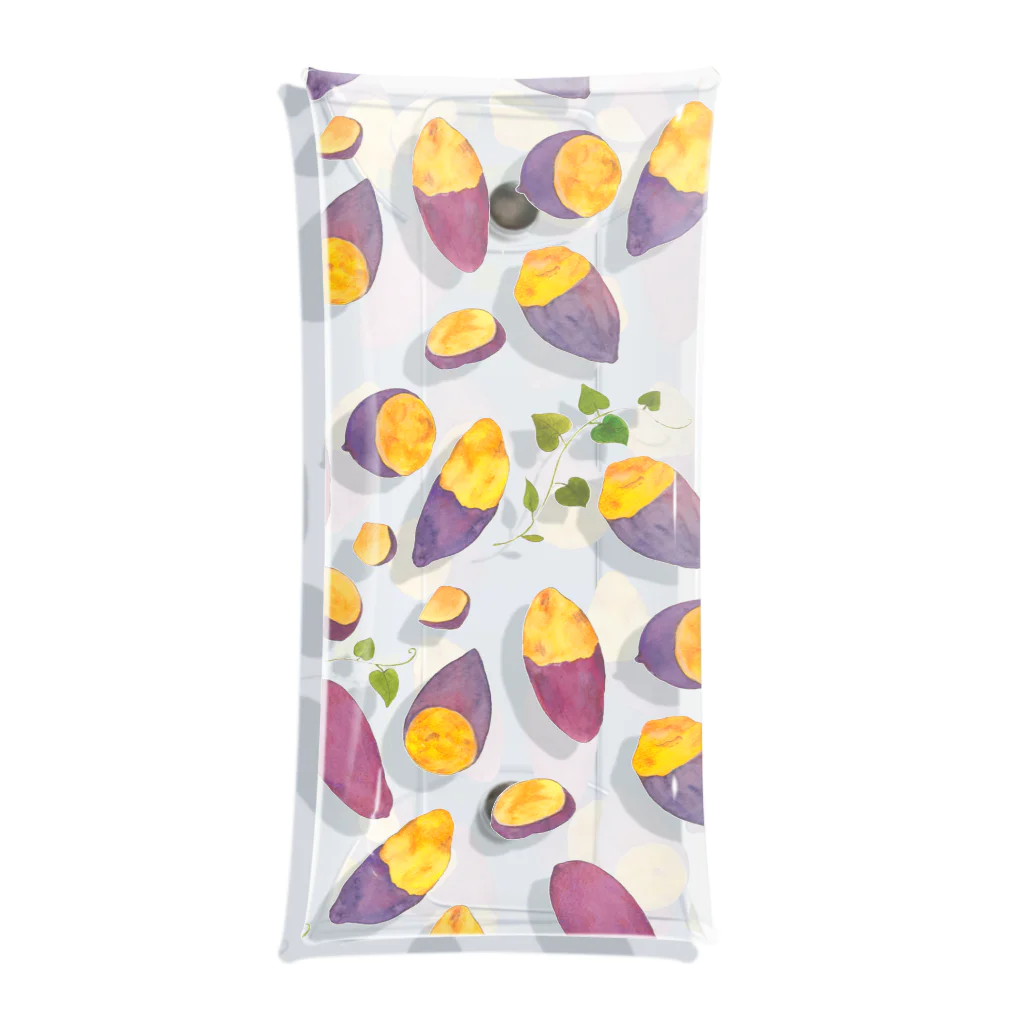 坂之下しまのごろごろ焼き芋 Clear Multipurpose Case