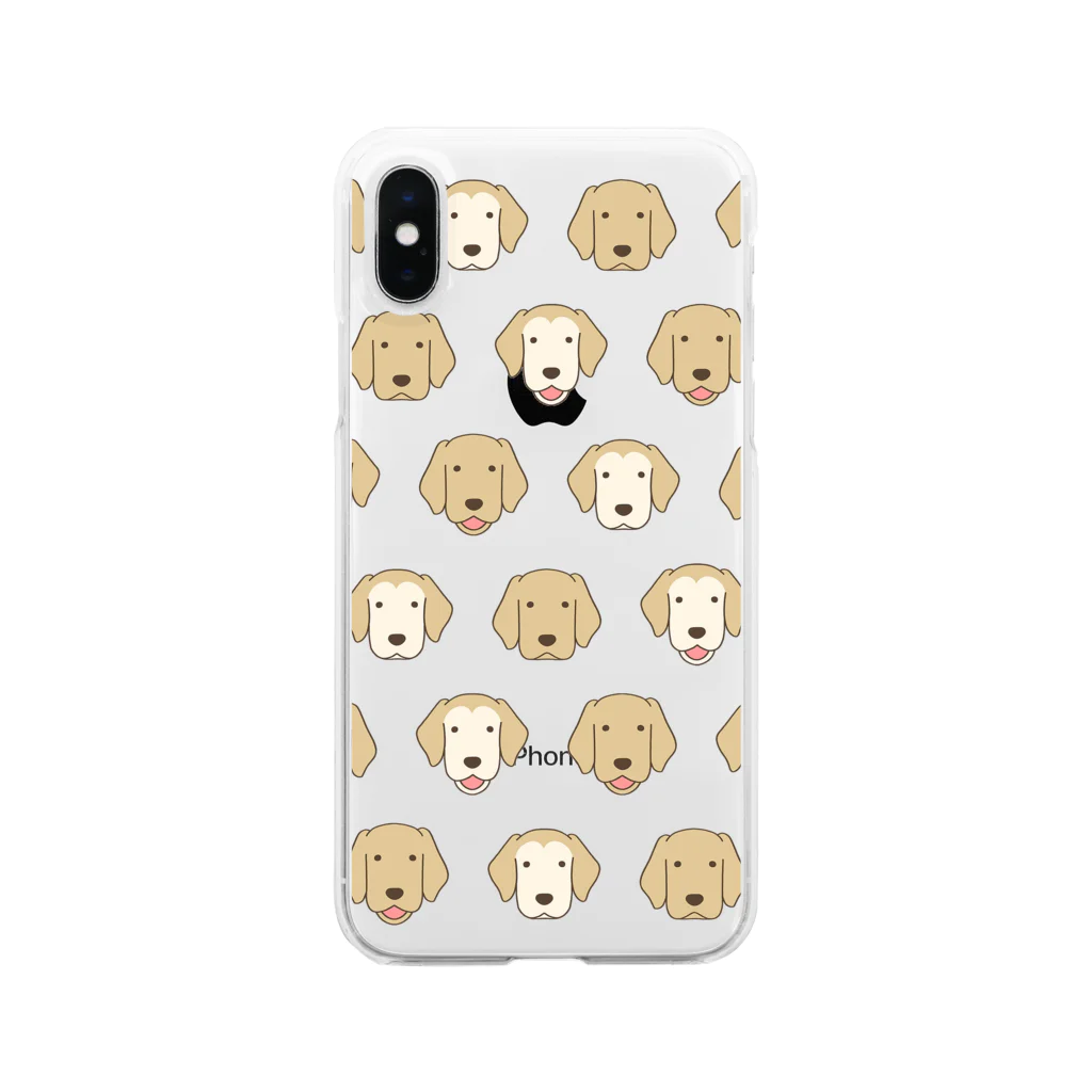 efrinmanの師匠と弟子の顔 Clear Smartphone Case