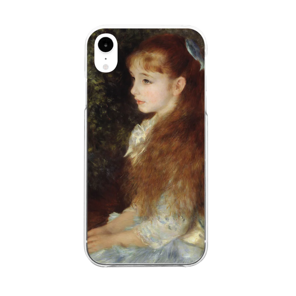 SONOTENI-ARTの016-003　ルノワール　『イレーヌ・カーン・ダンヴェール嬢』　クリア　スマホケース　iPhone XR専用デザイン　CC3 Clear Smartphone Case