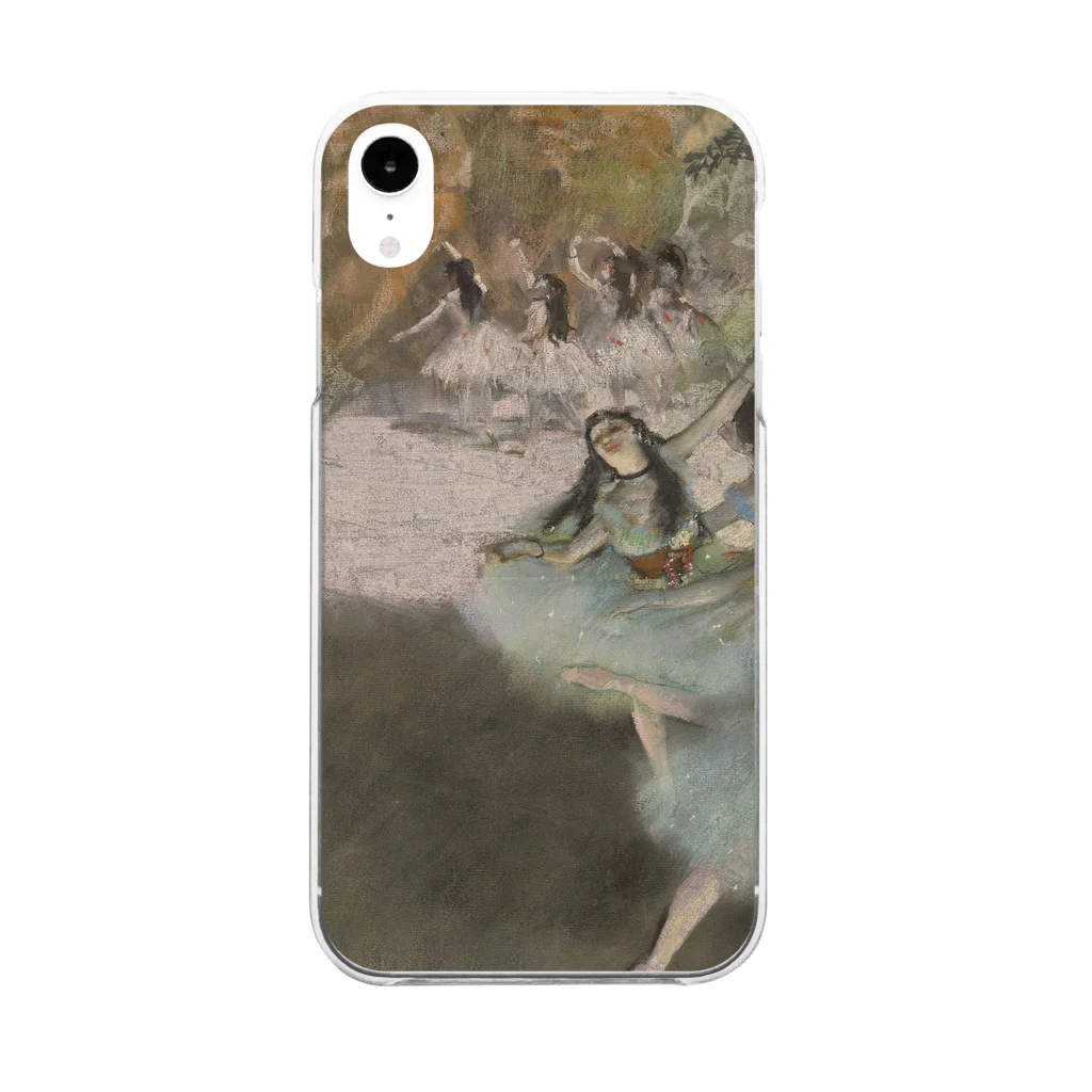 SONOTENI-ARTの007-008　エドガー・ドガ　『On the Stage』　クリア　スマホケース　iPhone XR専用デザイン　CC3 Clear Smartphone Case