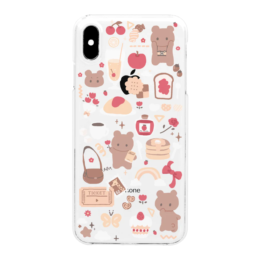 いいこのこちゃおさんぽスマホ Clear Smartphone Case