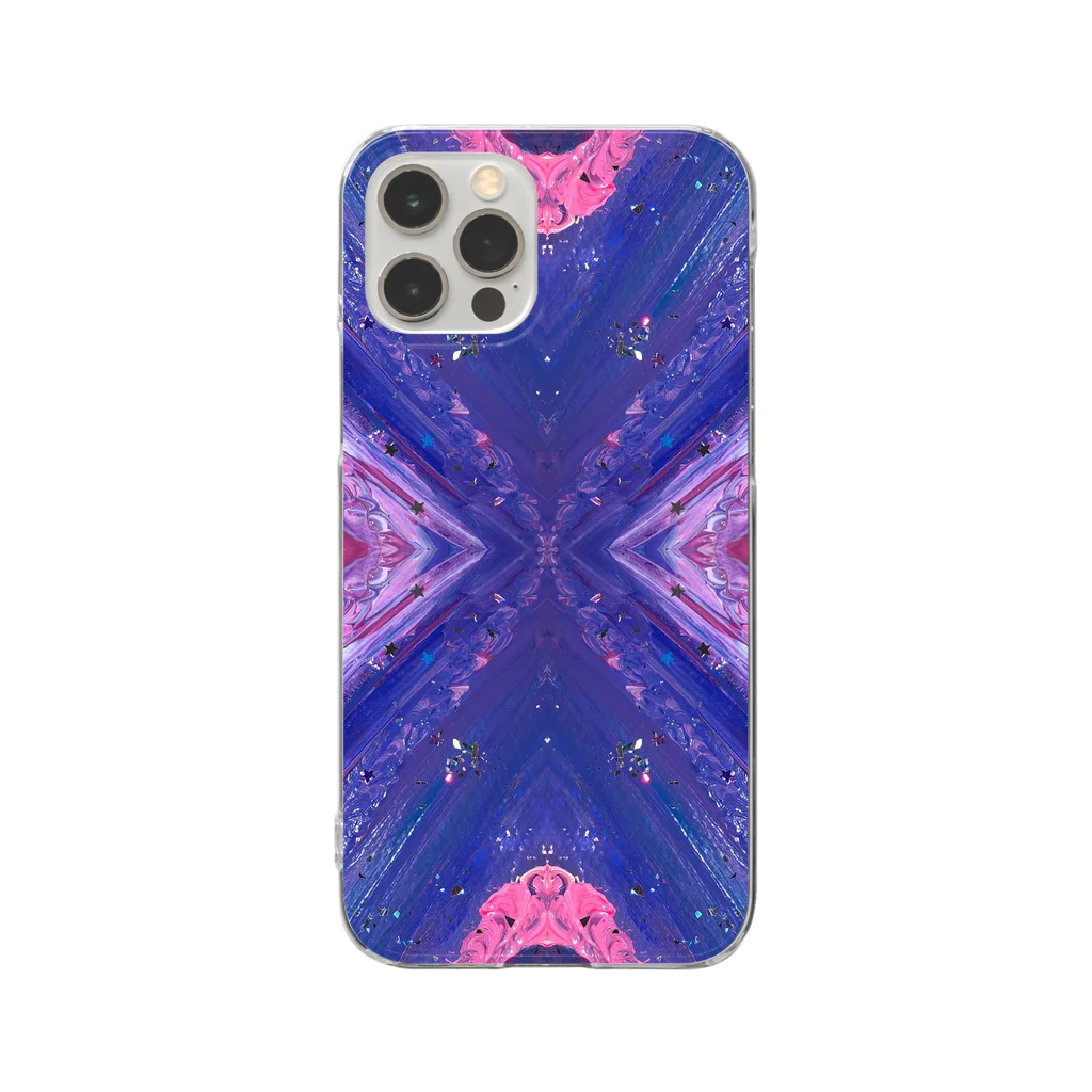 琥珀の贈り物の夢色 Clear Smartphone Case