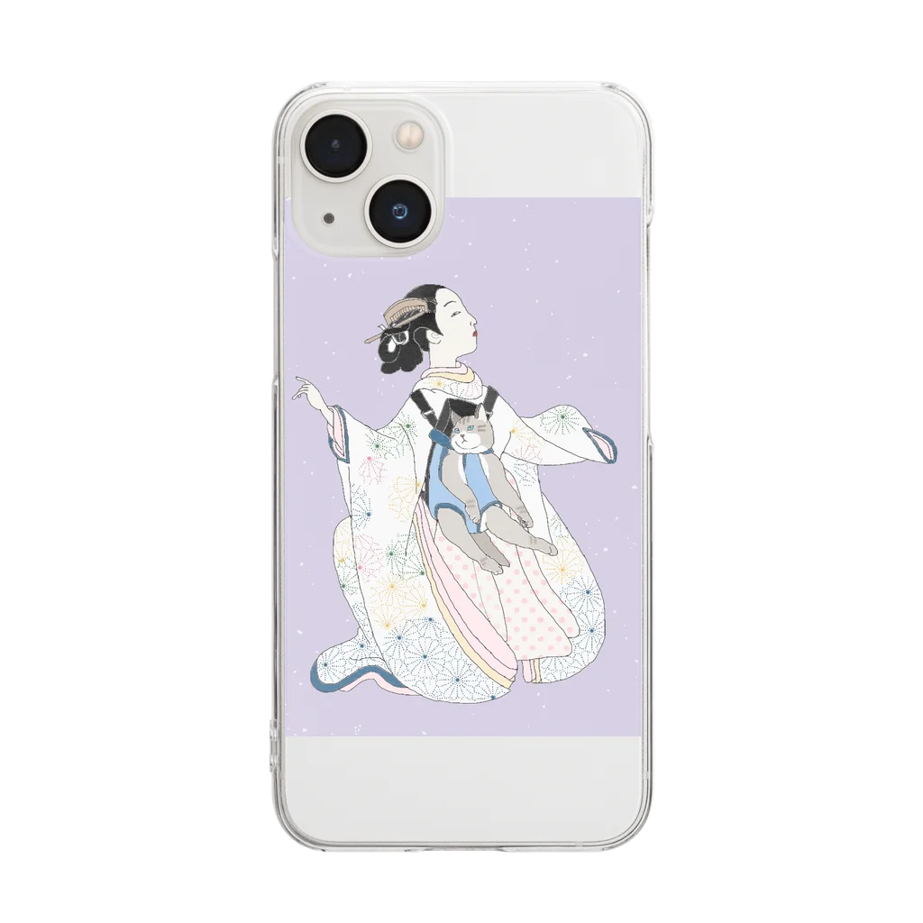 keeeeeep smilingのON部 pt.2 Clear Smartphone Case