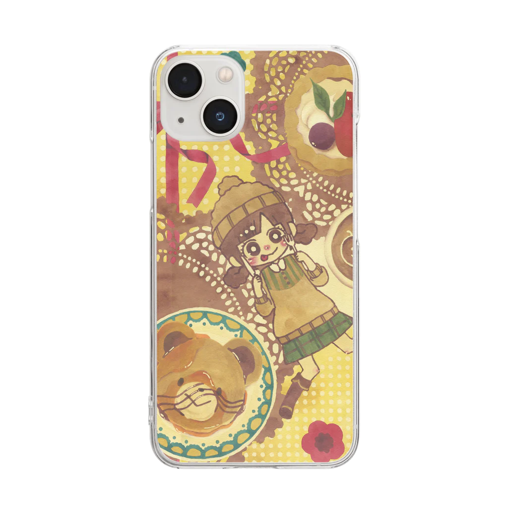 HANAE＊のスイーツタイム Clear Smartphone Case