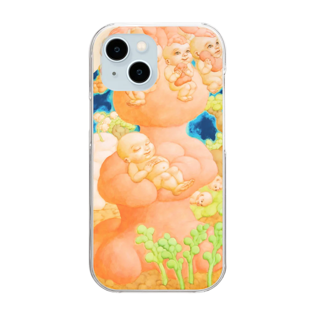 Mariko Nakamuraの満ちみちた日に Clear Smartphone Case