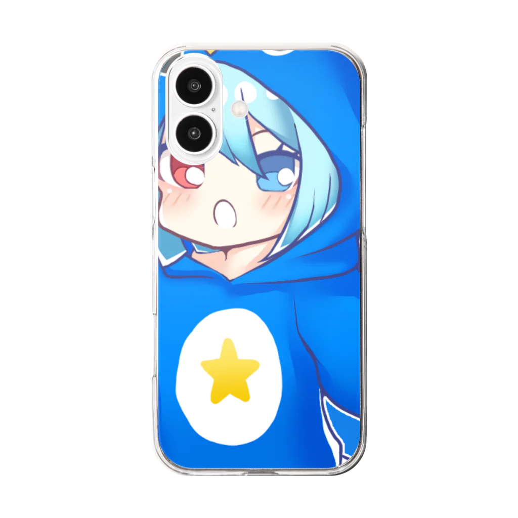 【KWZ】キング★ペンギン🐧🌛毎日YT&TTY(JP＆EN: OK)のキングスターペンギンを推せるアイテム Clear Smartphone Case