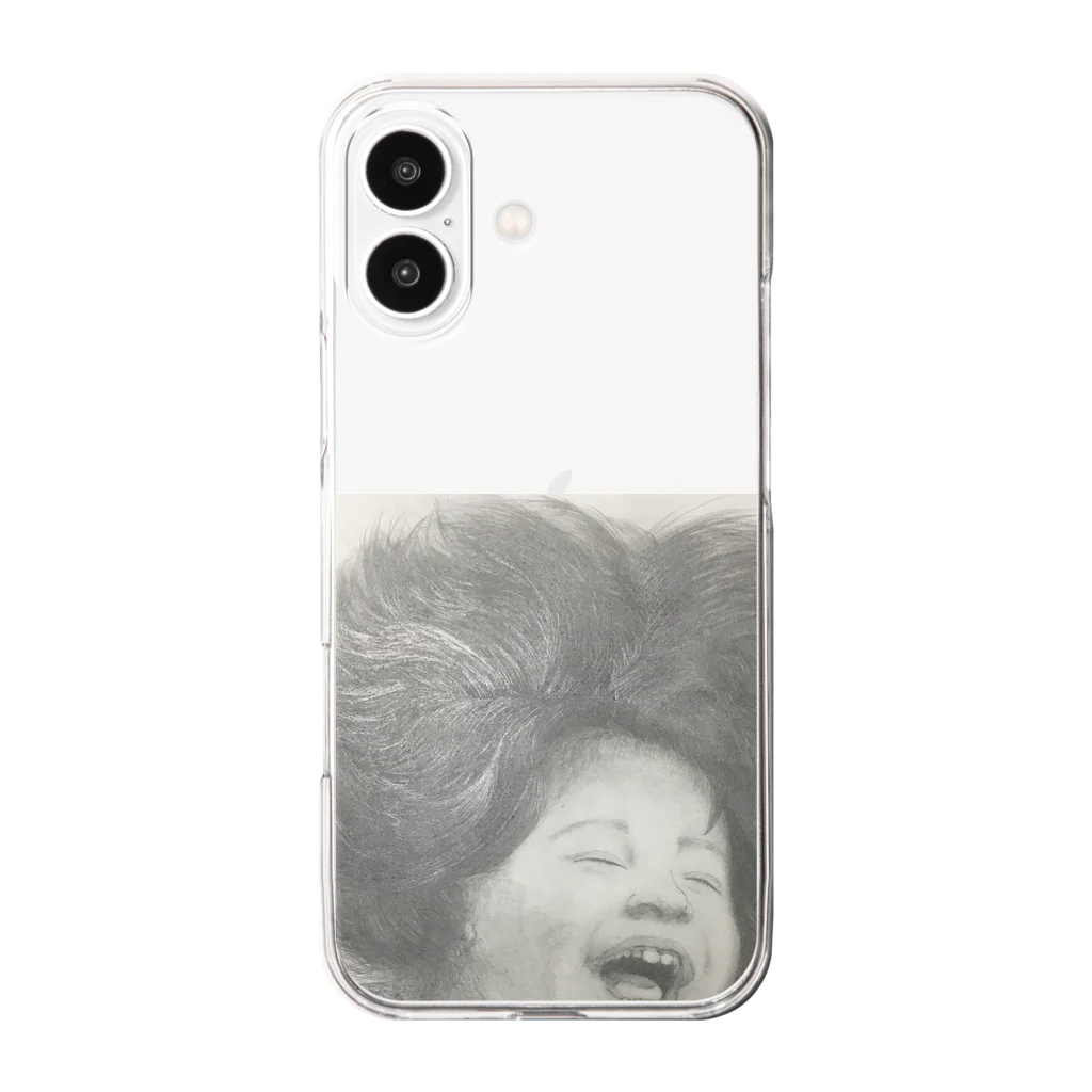 もじょのMOJARI Clear Smartphone Case