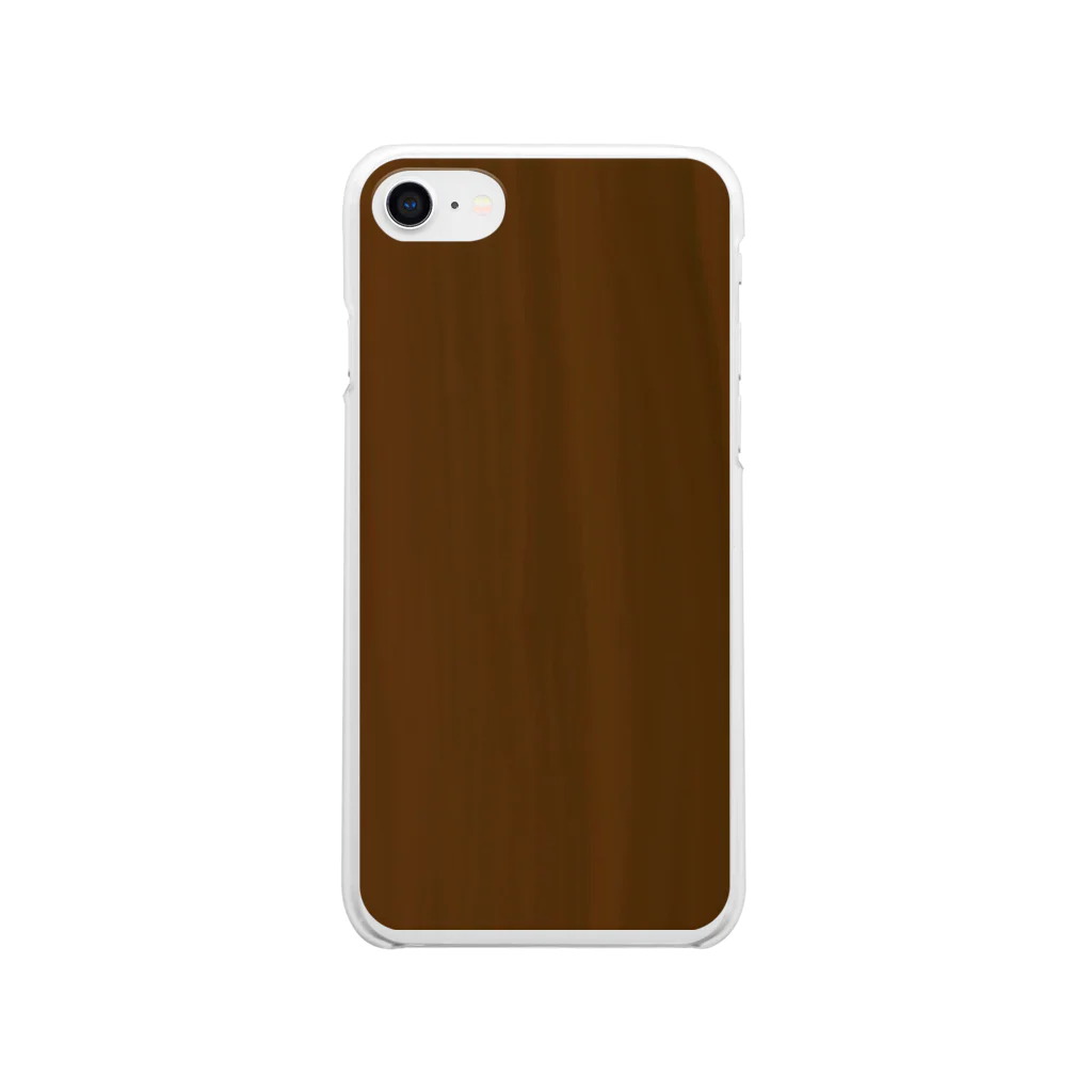 長谷川瑞己（はせがわみずき）のWooden 木目 Clear Smartphone Case