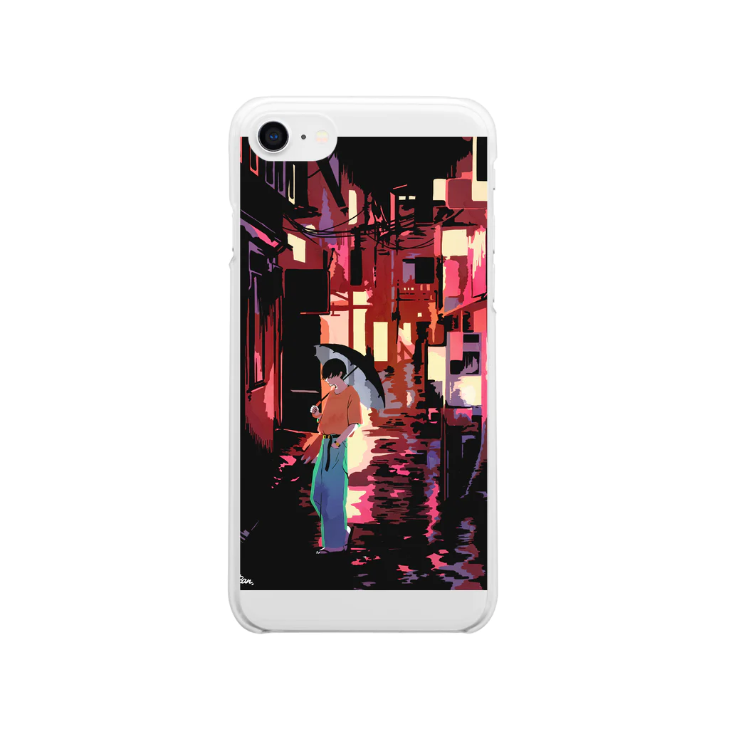 ban_goodsのrain Clear Smartphone Case