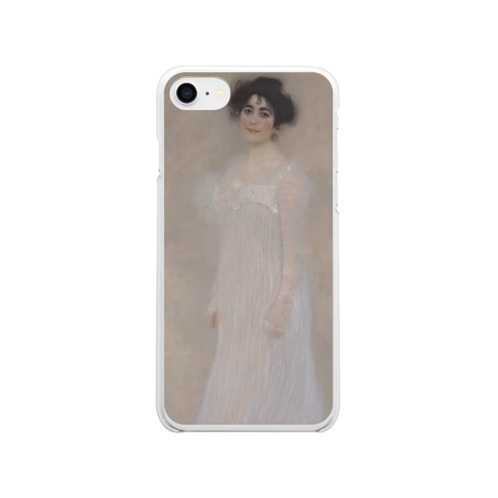 SONOTENI-ARTの001-009　グスタフ・クリムト　『セレナ・レーデラーの肖像』　クリア　スマホケース　iPhone SE(2,3)/8/7/6s/6専用デザイン　CC1 Clear Smartphone Case