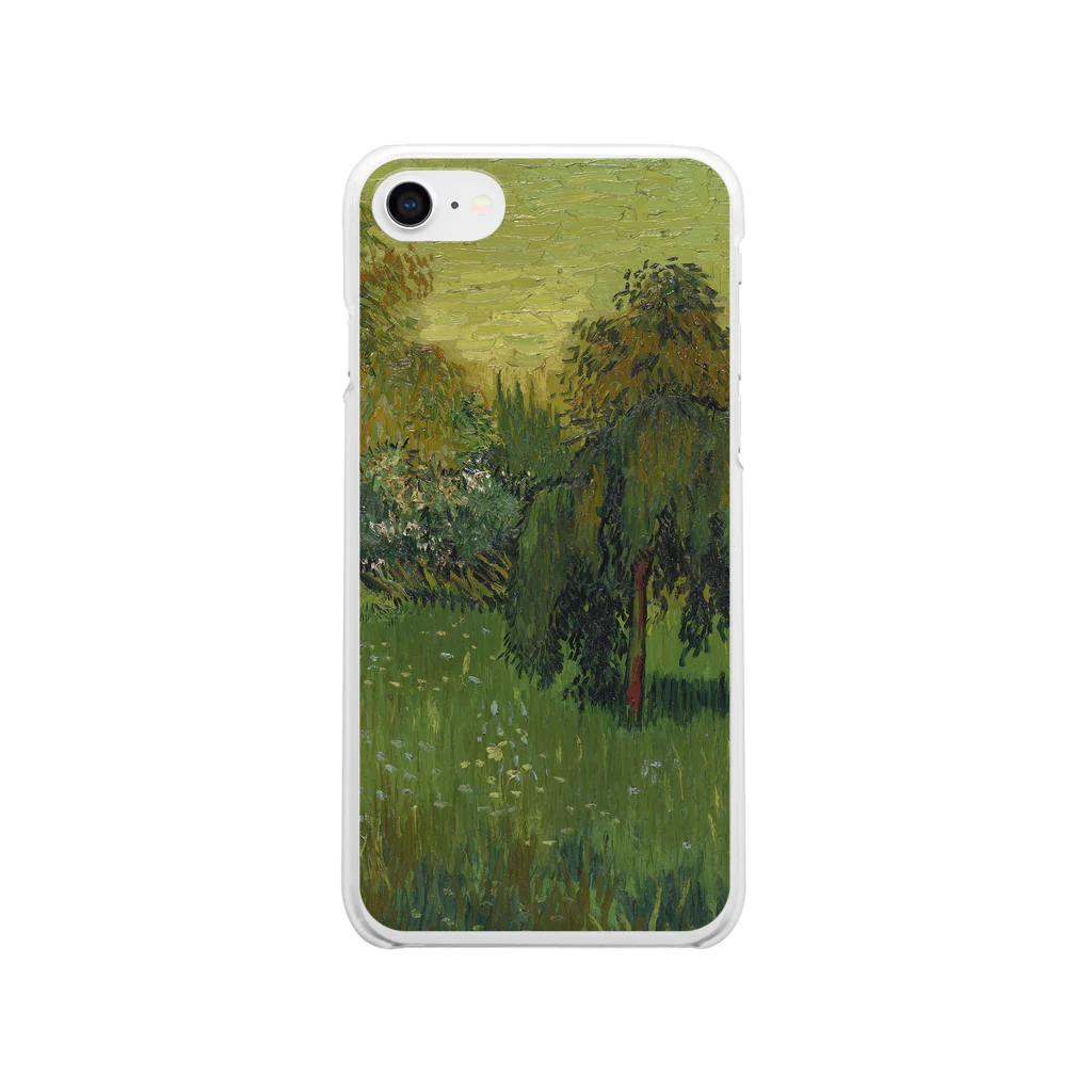 SONOTENI-ARTの005-021　ゴッホ　『詩人の庭』　クリア　スマホケース　iPhone SE(2,3)/8/7/6s/6専用デザイン　CC1 Clear Smartphone Case