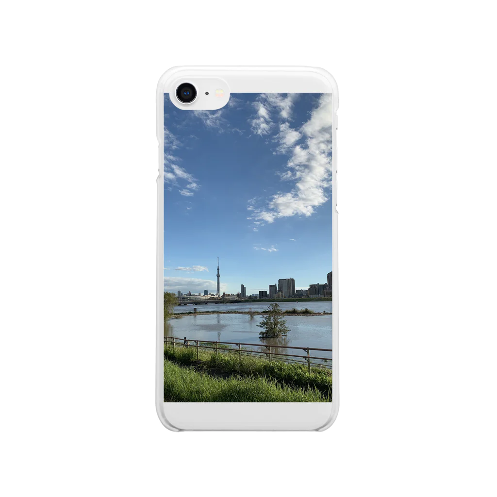 Nienaの荒川水マシマシ Clear Smartphone Case