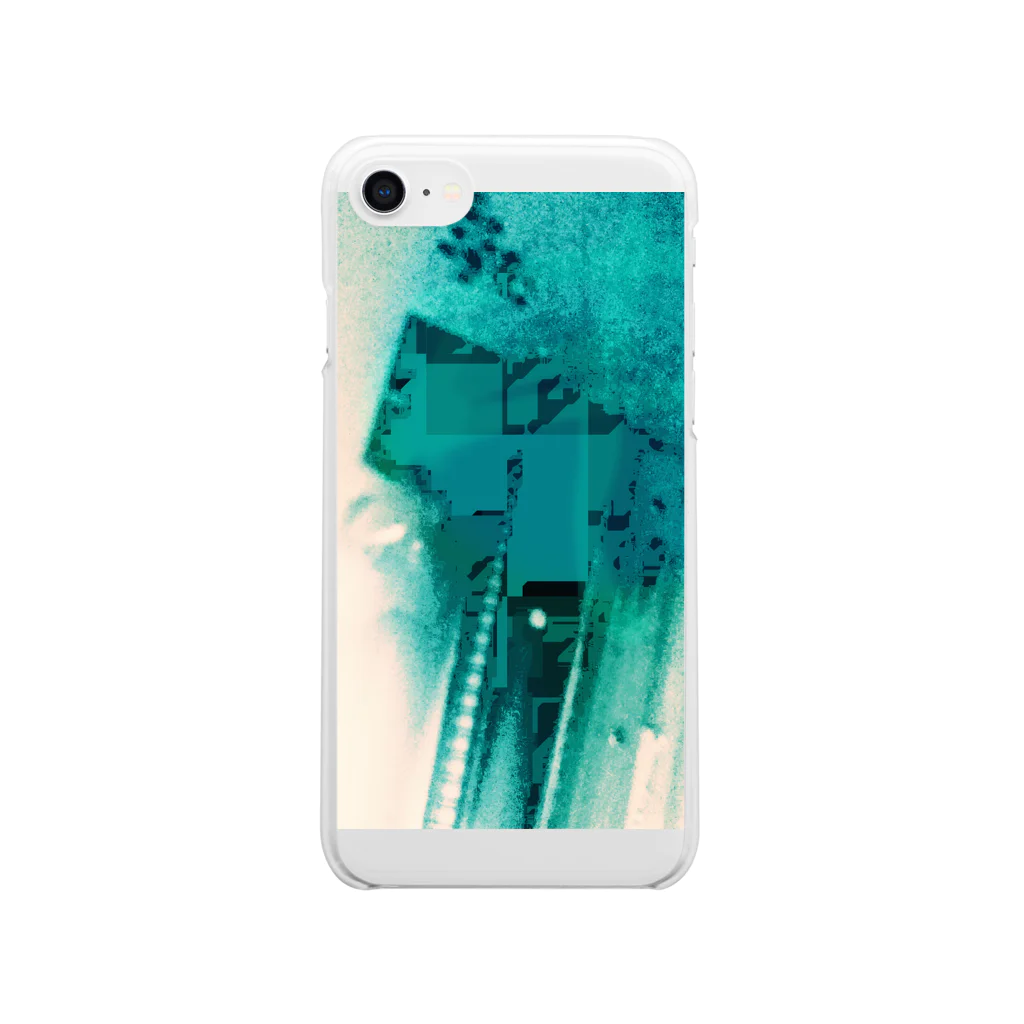 ×ちいさん÷のバグアイオ Clear Smartphone Case