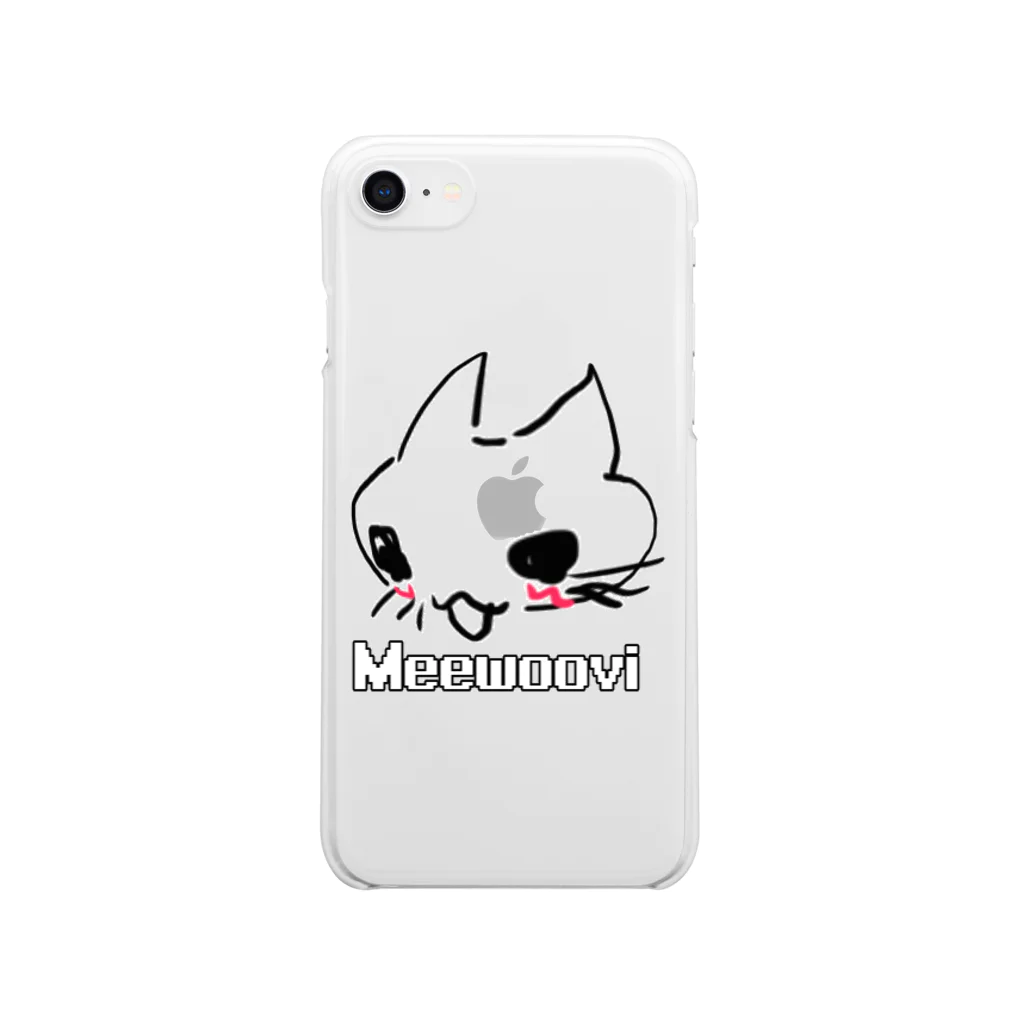 teufelのねこ1 Clear Smartphone Case