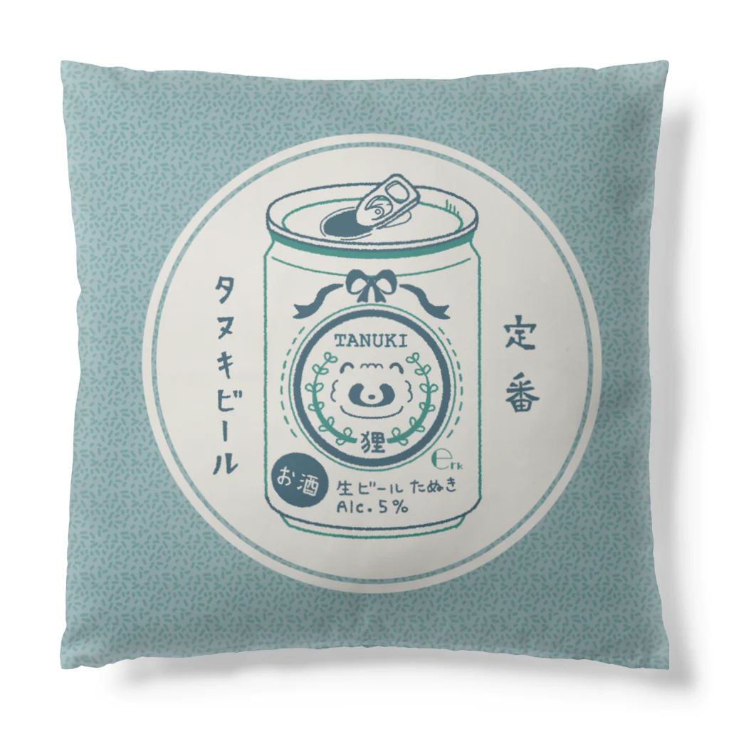 ジーナショップ(たぬき多め)の生ビールたぬき Cushion