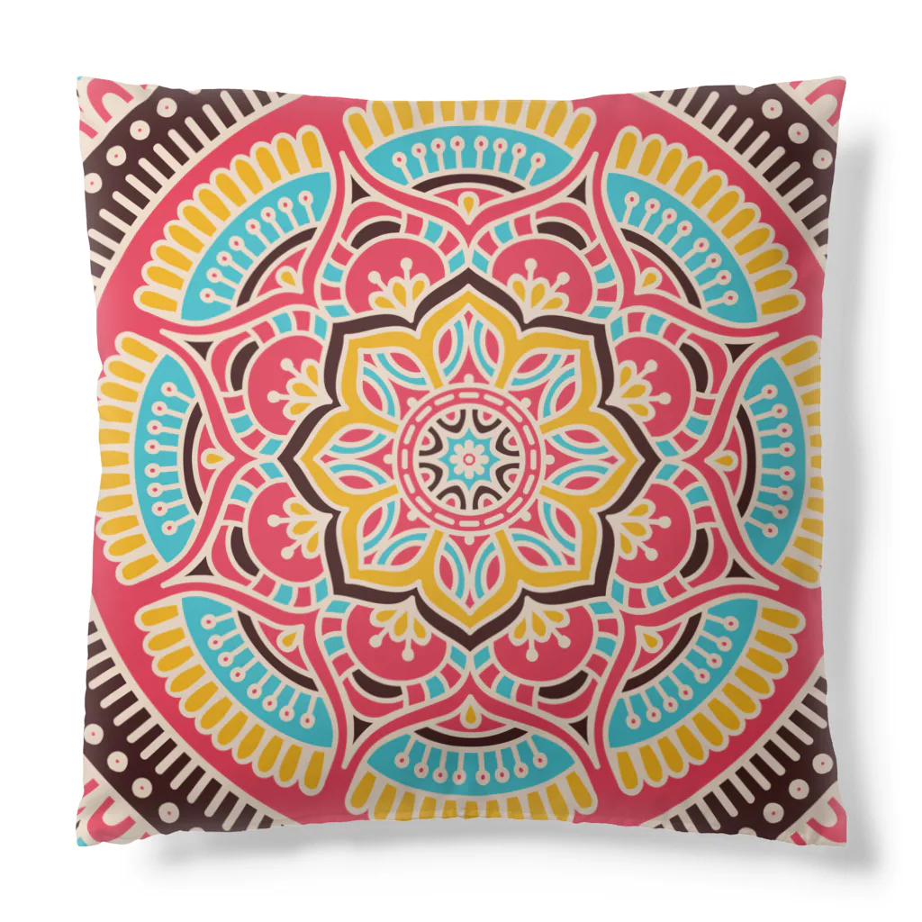 曼荼羅アートshopの太陽-The sun- / 曼荼羅 Cushion
